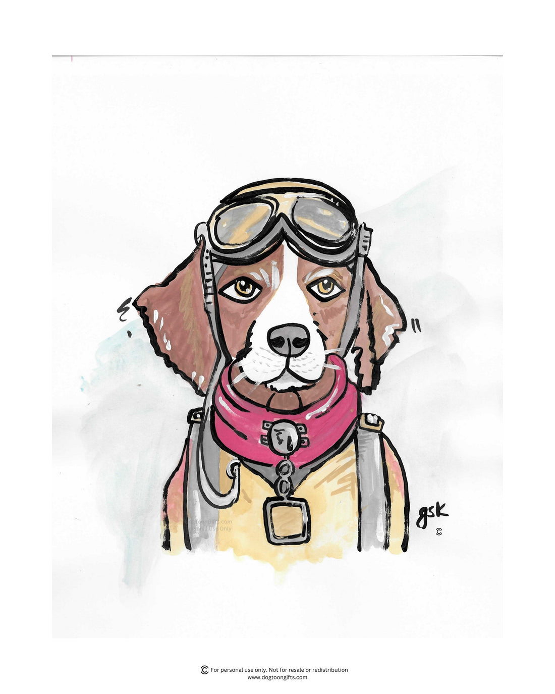 Beagle cartoon gifts - mugs, shirts, wall art