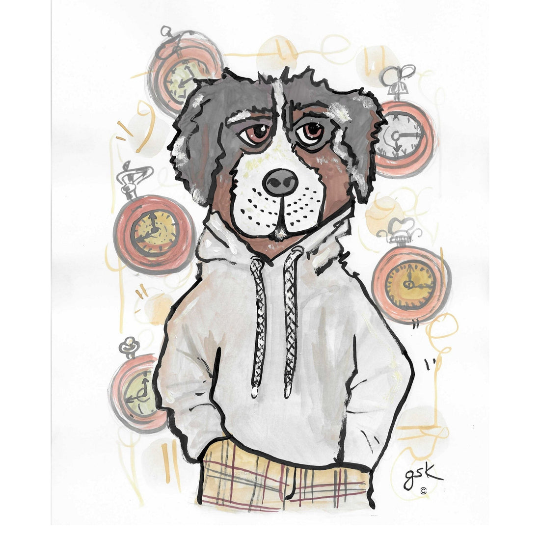 Bernese Mountain Digital Download