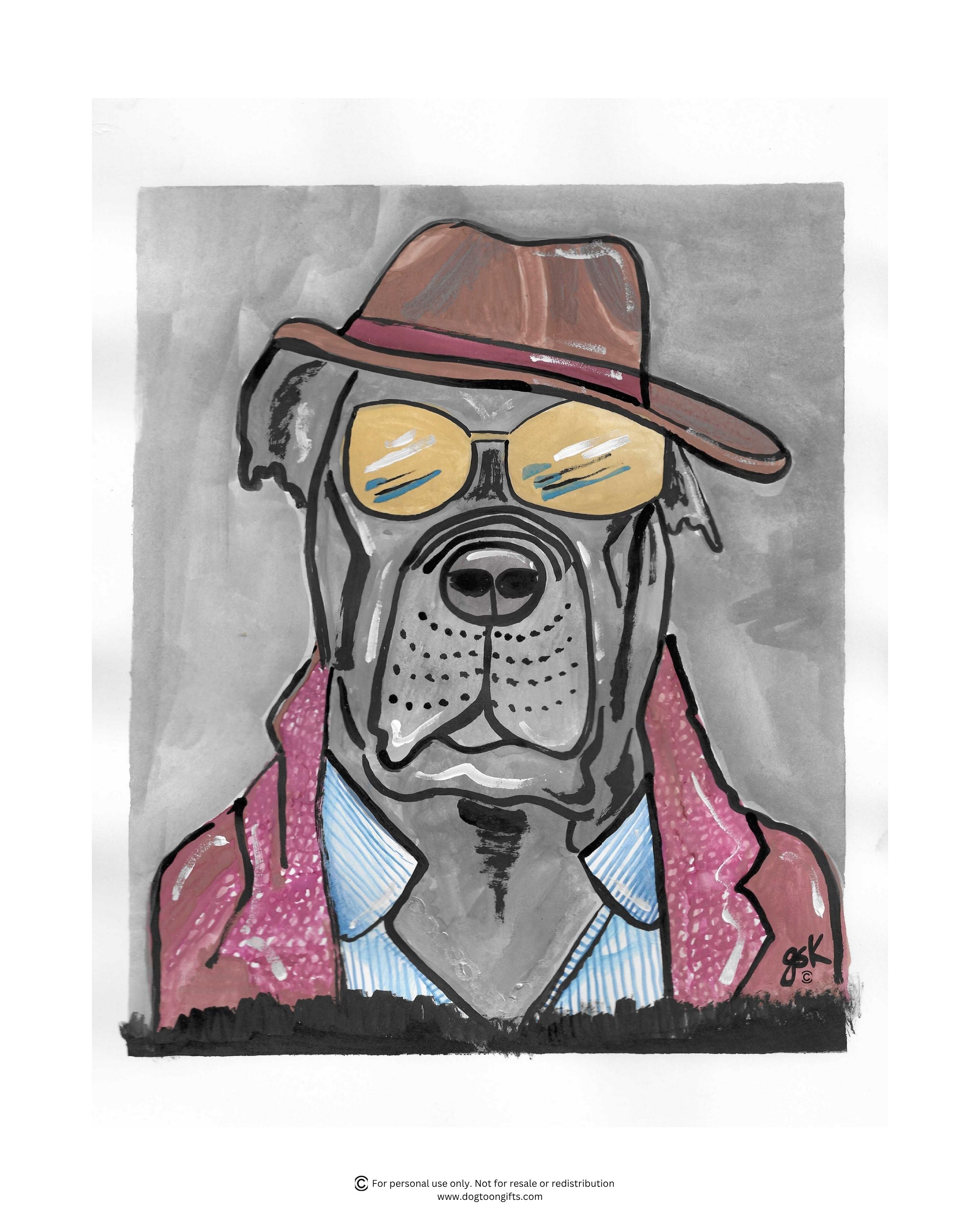 Cane Corso - Wall Art Printable - Dog Digital Download