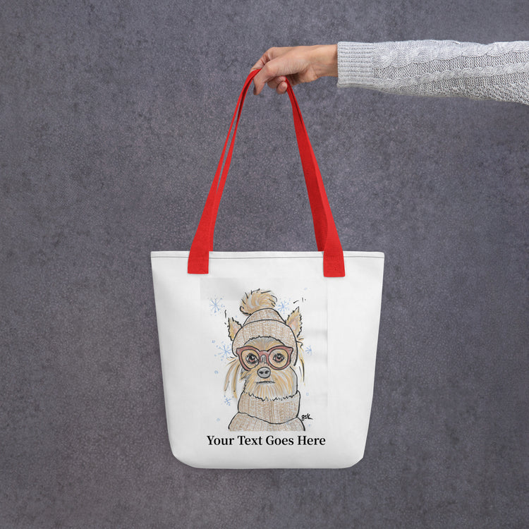 Custom Dog Tote Bag – Personalized Gift with DogToon Art