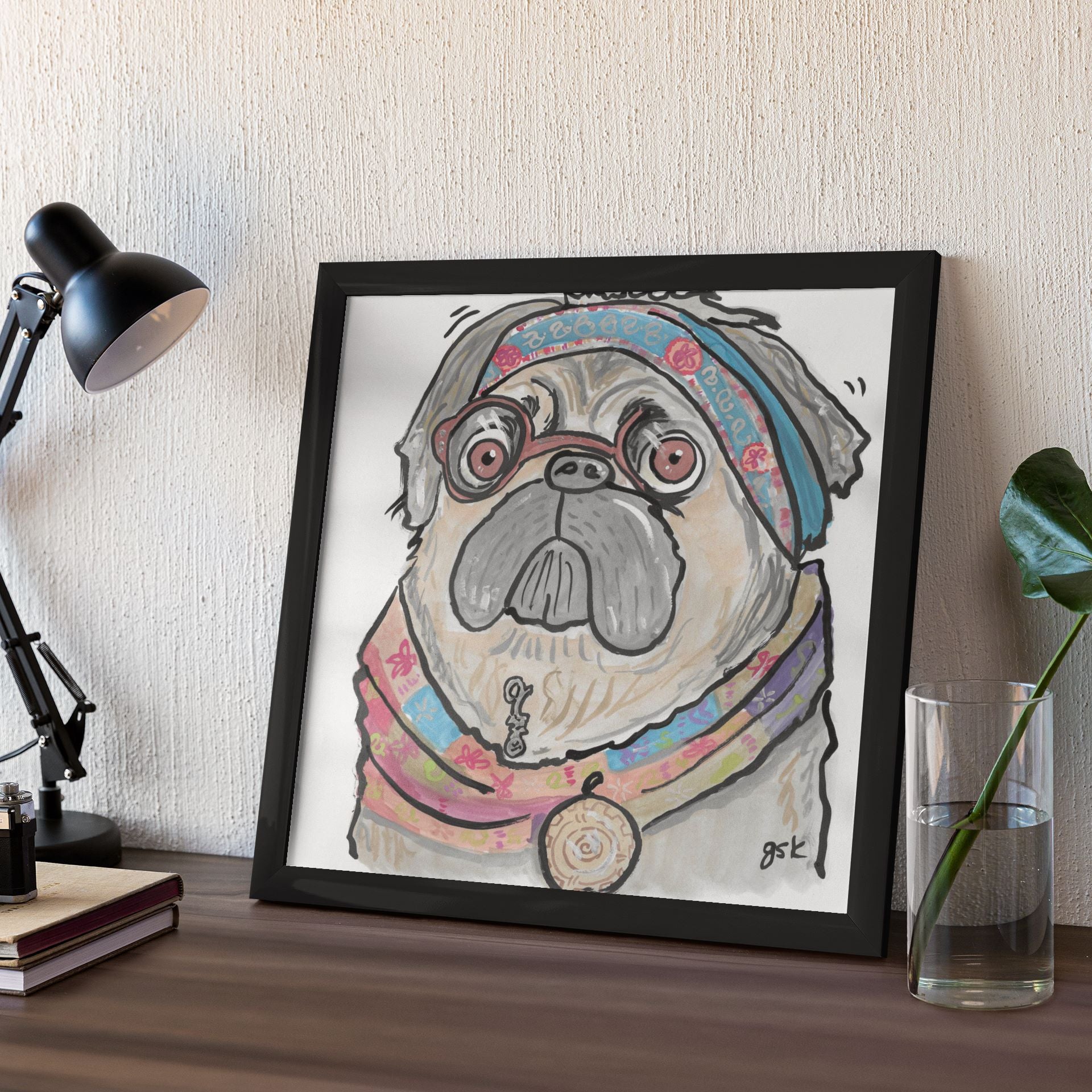 Pug Wall Art