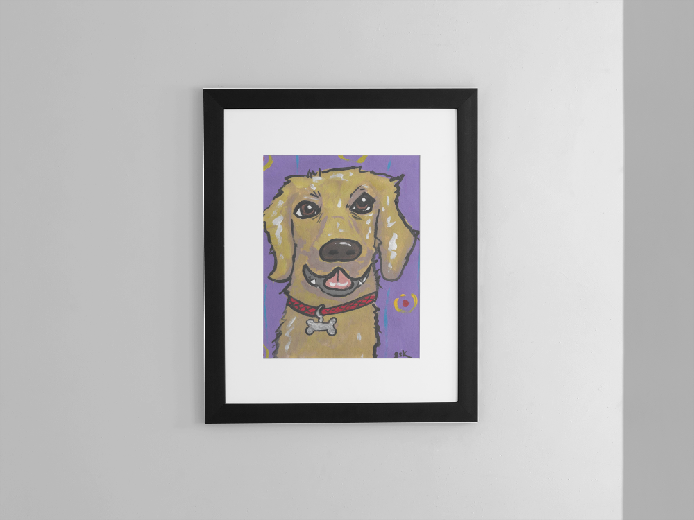 Labrador Retriever - Wall Art Printable - Dog Digital Download