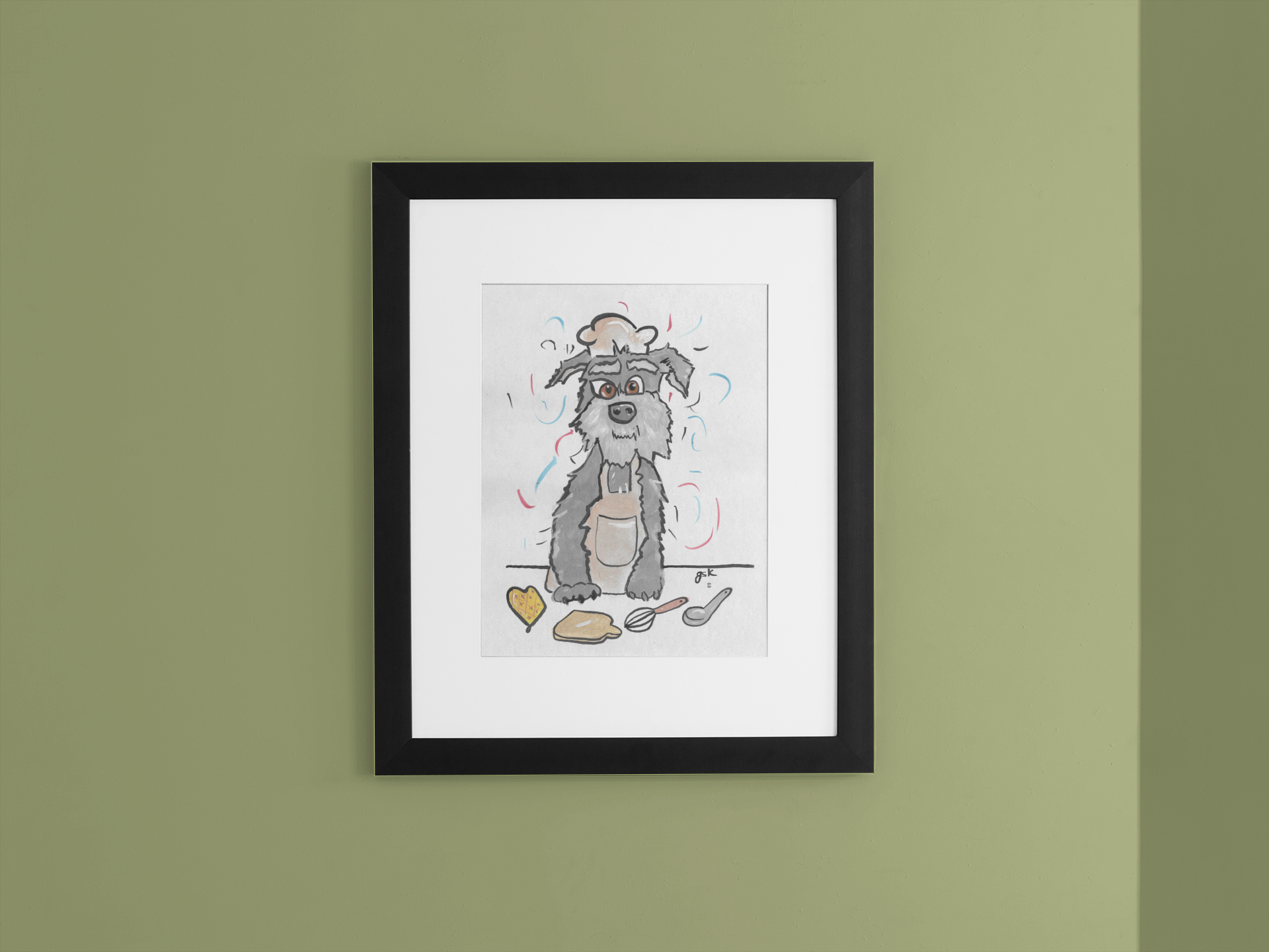 Schnauzer Wall Art