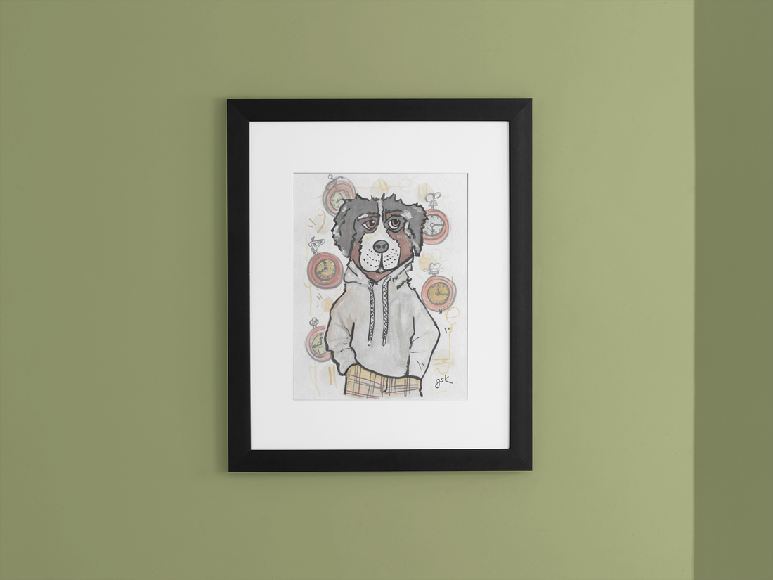 Bernese Mountain Wall Art