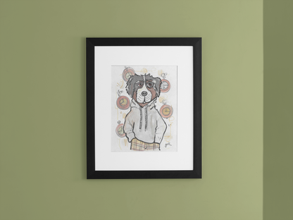 Bernese Mountain Wall Art