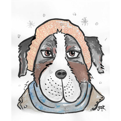 Bernese Mountain - Wall Art Printable - Dog Digital Download