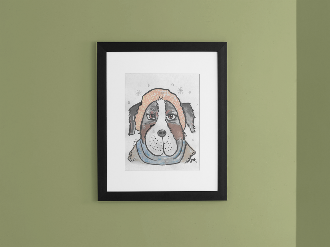 Bernese Mountain Wall Art