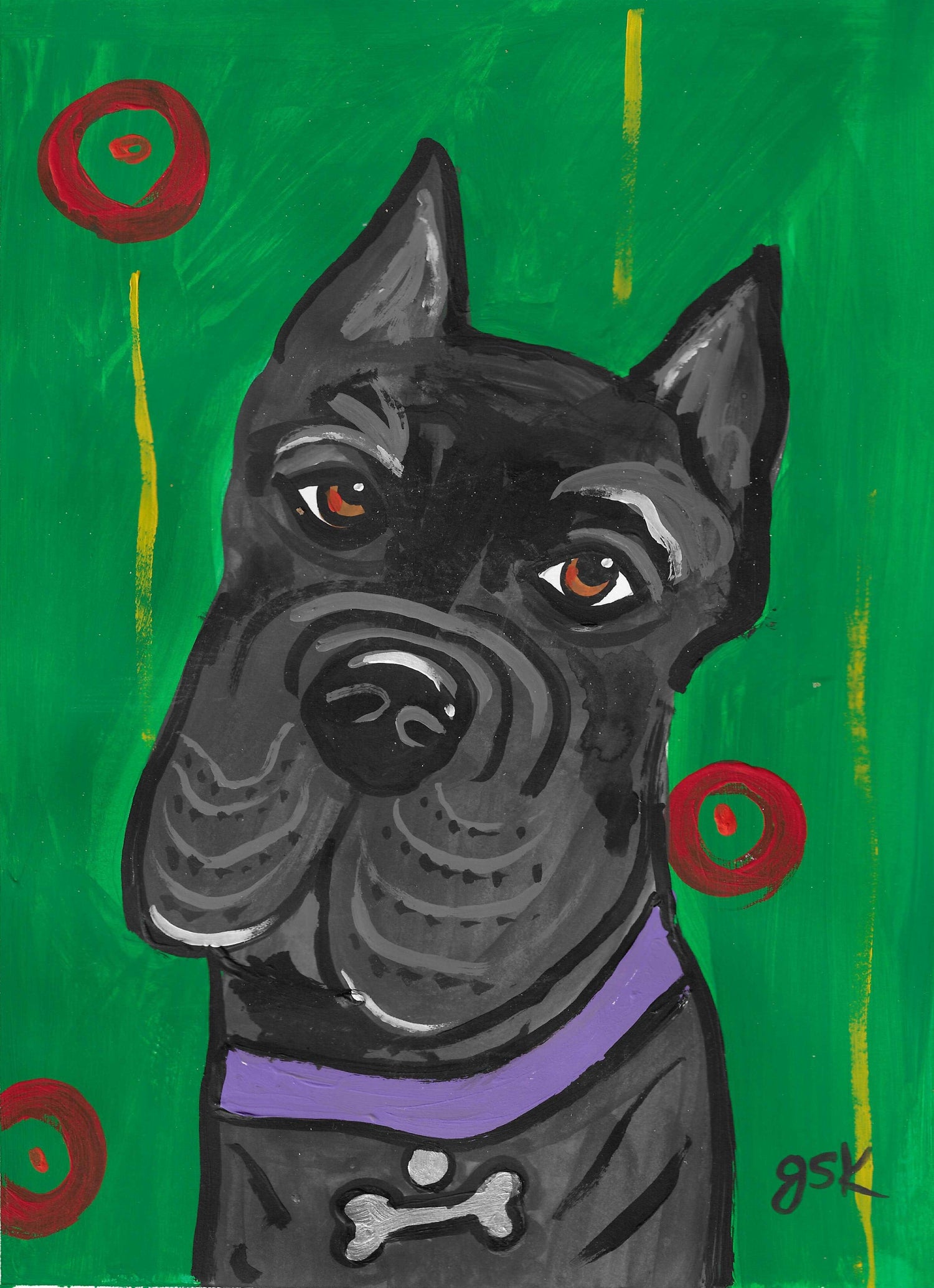 Cane Corso cartoon gifts - mugs, shirts, wall art
