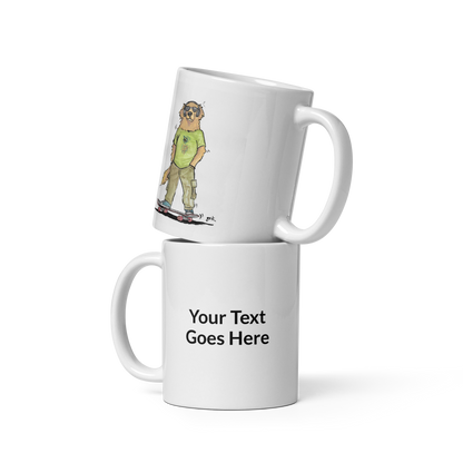 Custom Dog Mug – Personalized Gift with DogToon Art