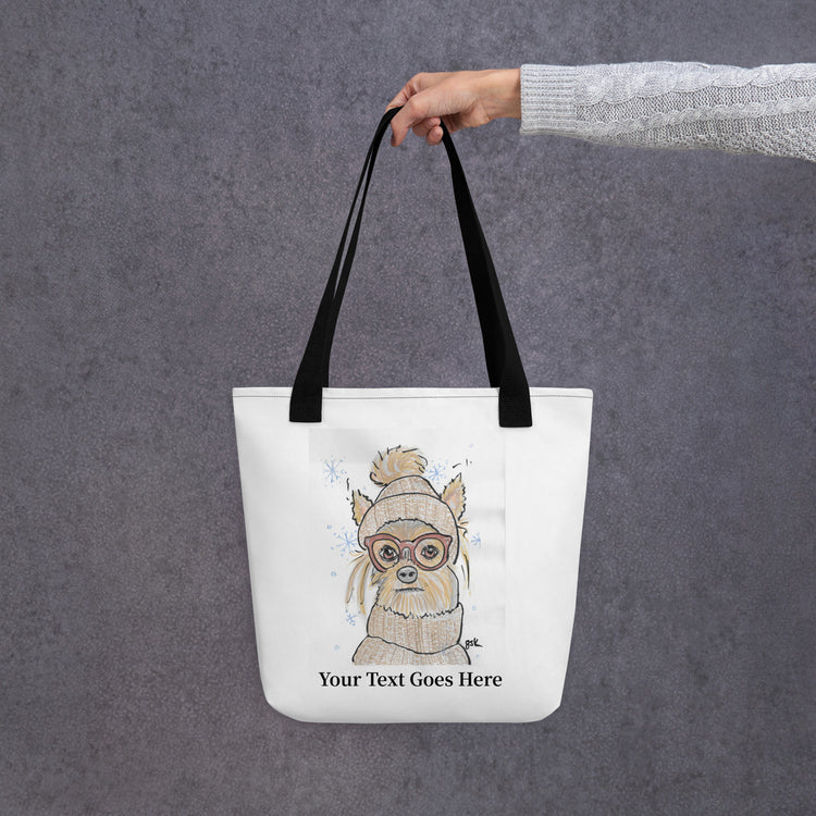 Custom Dog Tote Bag – Personalized Gift with DogToon Art
