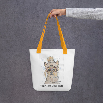 Custom Dog Tote Bag – Personalized Gift with DogToon Art