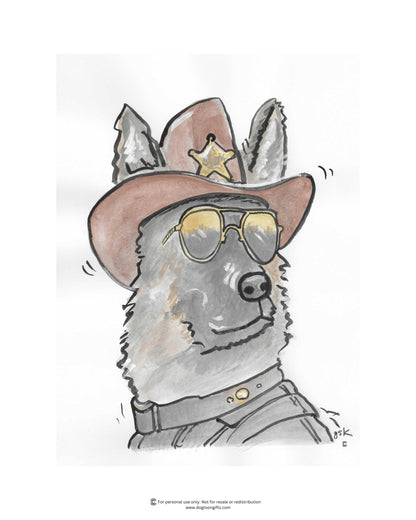 German Shepherd Digital Download