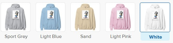 Custom dog hoodie with DogToon artwork and personalized text – cozy unisex gift for dog moms and dads