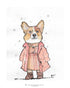 Pembroke Welsh Corgi cartoon gifts - mugs, shirts, wall art