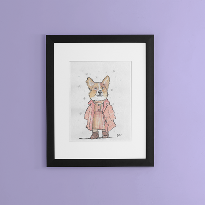 Pembroke Welsh Corgi - Wall Art Printable - Dog Digital Download