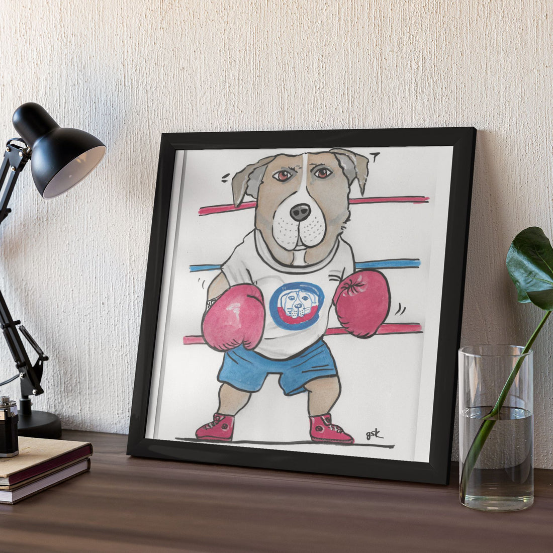 Pit Bull - Wall Art Printable - Dog Digital Download