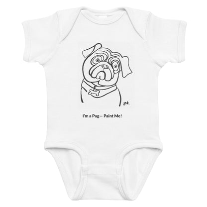 Pug cartoon gifts - mugs, shirts, wall art