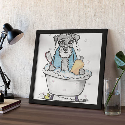 Schnauzer - Wall Art Printable - Dog Digital Download