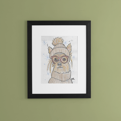 Yorkshire Terrier With Hat – Personal Use Only