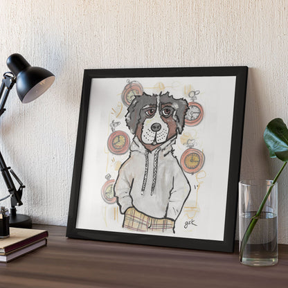 Bernese Mountain - Wall Art Printable - Dog Digital Download