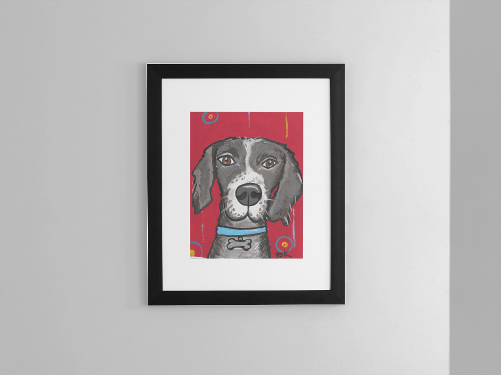 German Shorthaired Pointer - Wall Art Printable - Dog Digital Download
