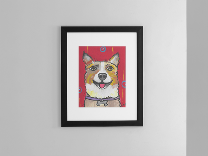 Pembroke Welsh Corgi - Wall Art Printable - Dog Digital Download