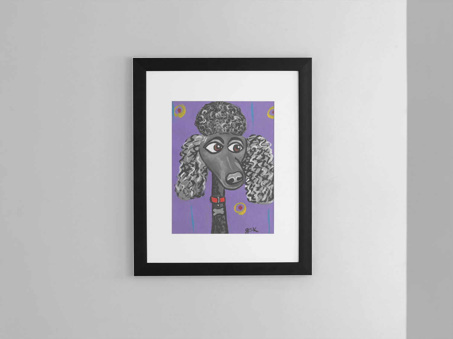 Poodle Wall Art