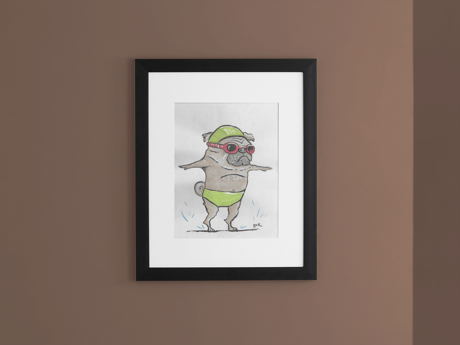 Pug Wall Art
