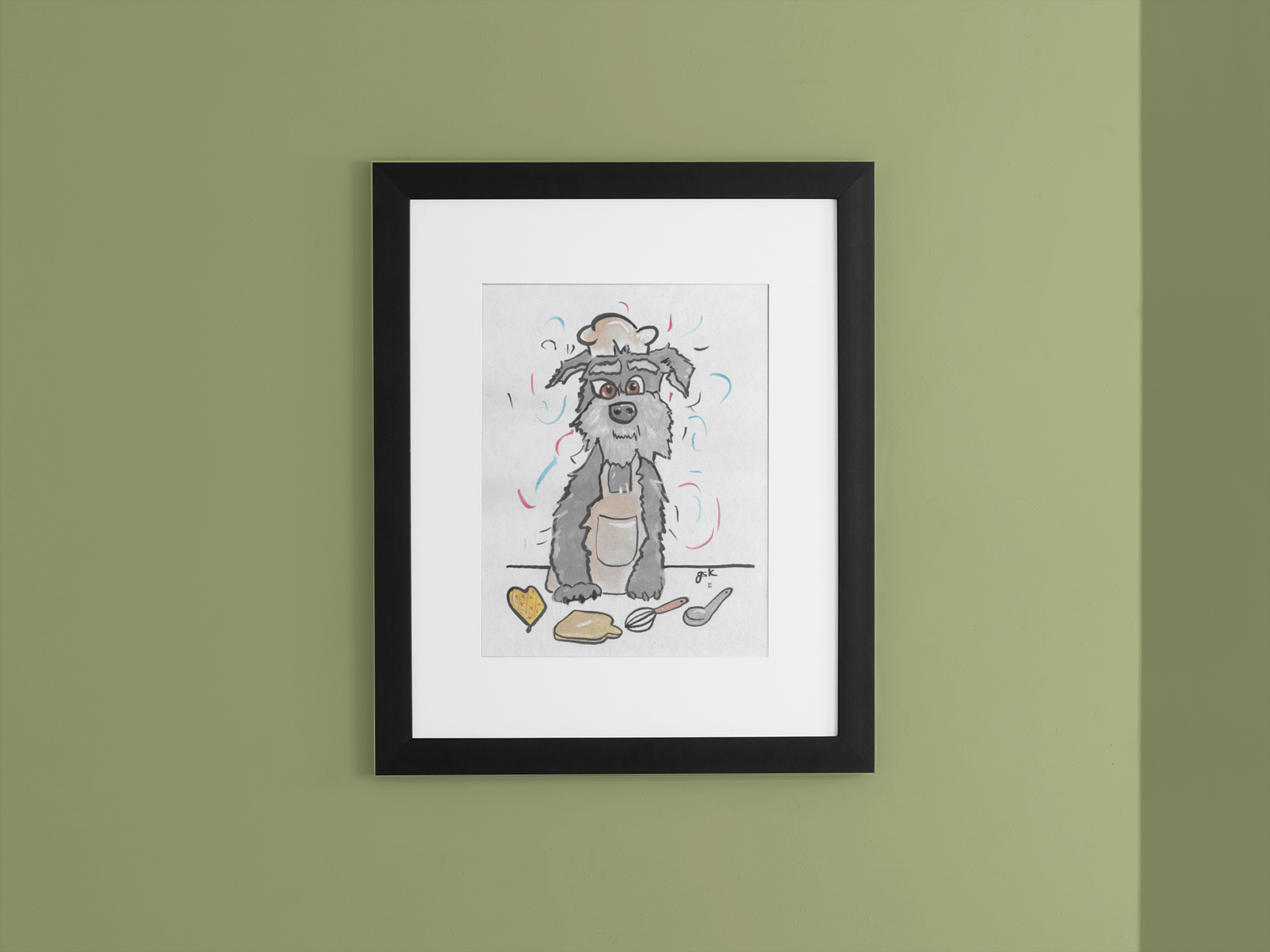 Schnauzer Wall Art