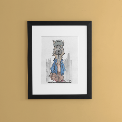 German Shepherd - Wall Art Printable - Dog Digital Download