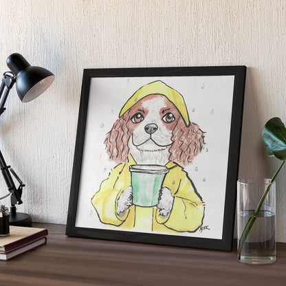 King Charles Spaniel - Wall Art Printable - Dog Digital Download